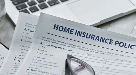 An insurance policy form